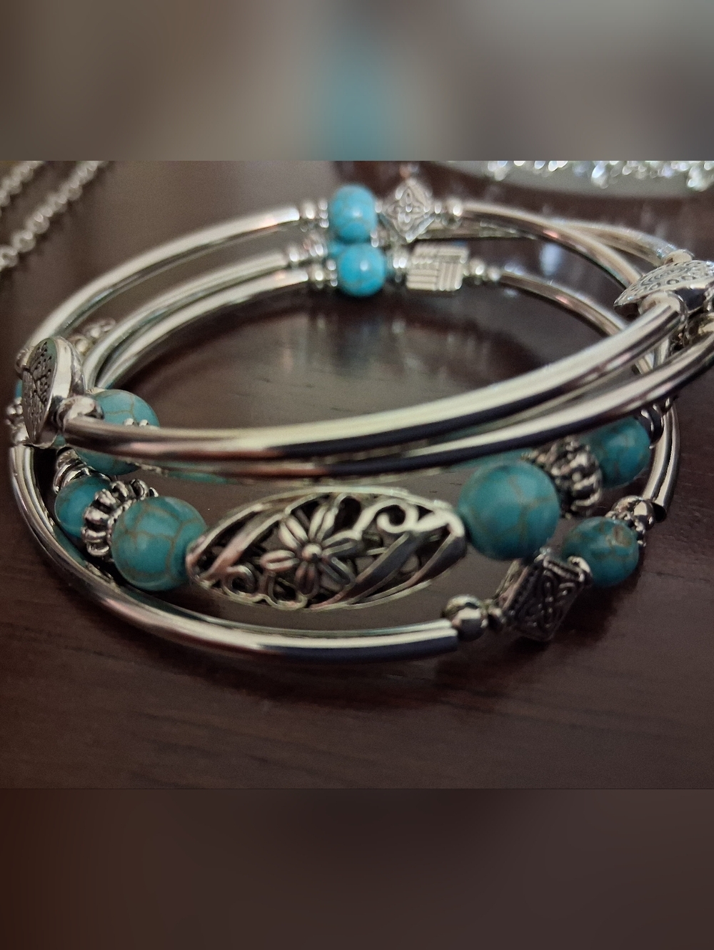 Jewelry Bundle - 2 Bracelets, Necklace and Headband - Picture 5 of 5